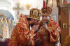 Божественная Литургия с Преосвященнейшим Климентом епископом Краснослободским и Темниковским и с Преосвященнейшим Игнатием епископом Костомукшским и Кемским 1 мая 2015 г.