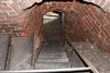 Установка новой лестницы в колокольне монастыря. Ноябрь-декабрь 2013 г.